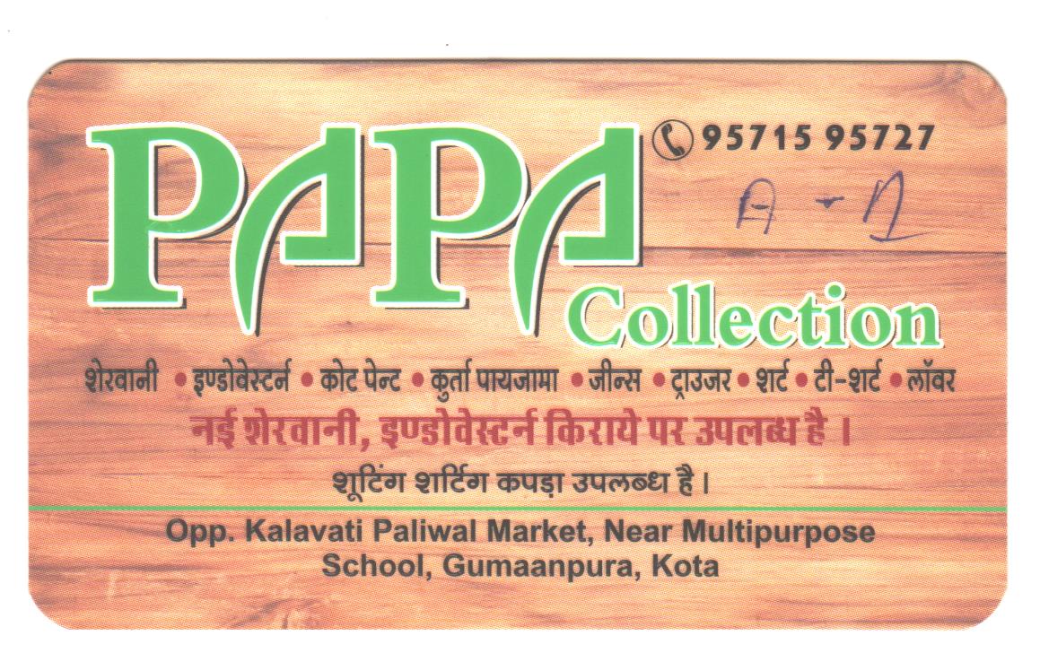 PAPA COLLECTION 